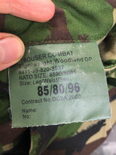 Load image into Gallery viewer, Vintage British Army DPM Lightweight Combat Trousers - Size 85/80/96
