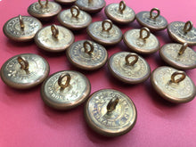 Load image into Gallery viewer, Group of Original WW1 Shropshire Regiment British Army Uniform Buttons
