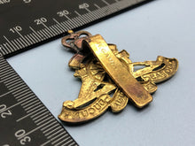 Load image into Gallery viewer, Genuine British Army Royal Artillery Cap Badge - Queen&#39;s Crown
