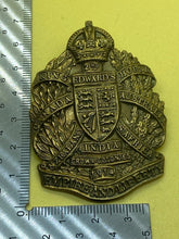 Load image into Gallery viewer, Original WW1 British Army 2nd King Edward&#39;s Horse Regiment Cap Badge
