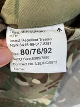 Lade das Bild in den Galerie-Viewer, Genuine British Army MTP Camouflaged Combat Trousers - Size 80/76/92
