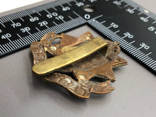 Load image into Gallery viewer, Original WW2 British Army East Surrey Regiment Cap Badge
