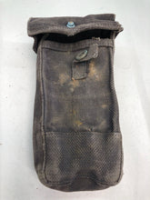 Load image into Gallery viewer, Original WW2 British Army 37 Pattern Bren Pouch - Used Condition
