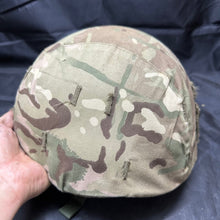 Load image into Gallery viewer, Original British Army Mk7 Combat Helmet with MTP Cover - Size Medium
