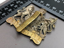 Load image into Gallery viewer, Original WW1 British Army Cap Badge - Manchester Regiment
