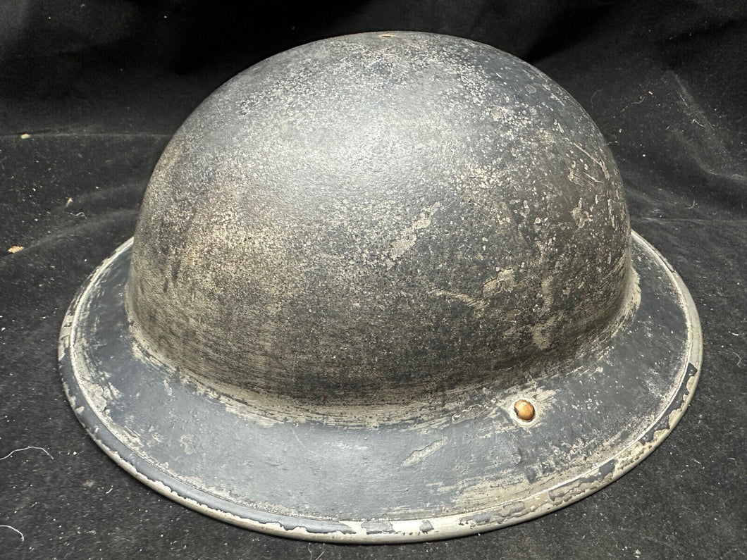 Original WW2 British Civil Defence Home Front Mk2 Brodie Helmet