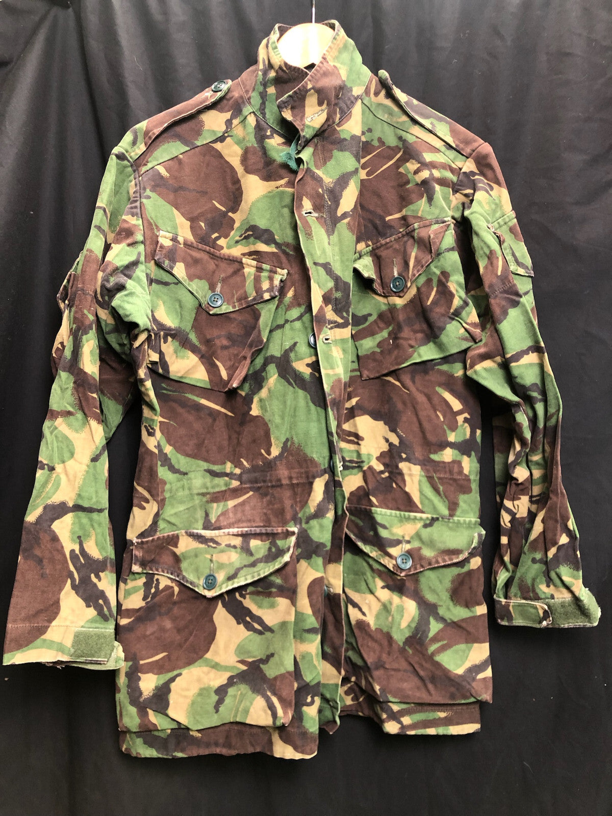 Vintage British Army Surplus Camouflaged Combat DPM Jacket - Size 180/96 - The Militaria Shop
