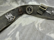 Charger l&#39;image dans la galerie, Original WW2 British Army &#39;Hate Belt&#39; 37 Pattern - Paratrooper, Scottish, RAF
