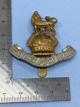 Load image into Gallery viewer, Original WW1 British Army Military Foot Police Cap Badge
