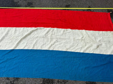 Load image into Gallery viewer, Original WW2 era Dutch Army Netherlands National Flag - 8ft x 5.5ft
