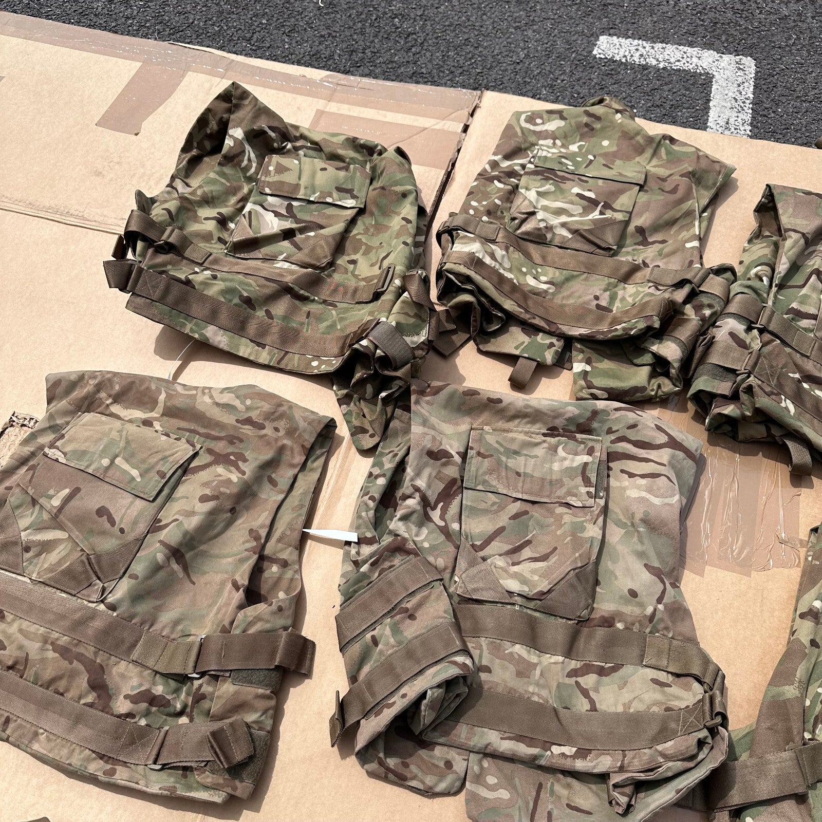 Genuine British Army ECBA / IS MTP Body Armour Cover Vest - Size 180/104 - The Militaria Shop