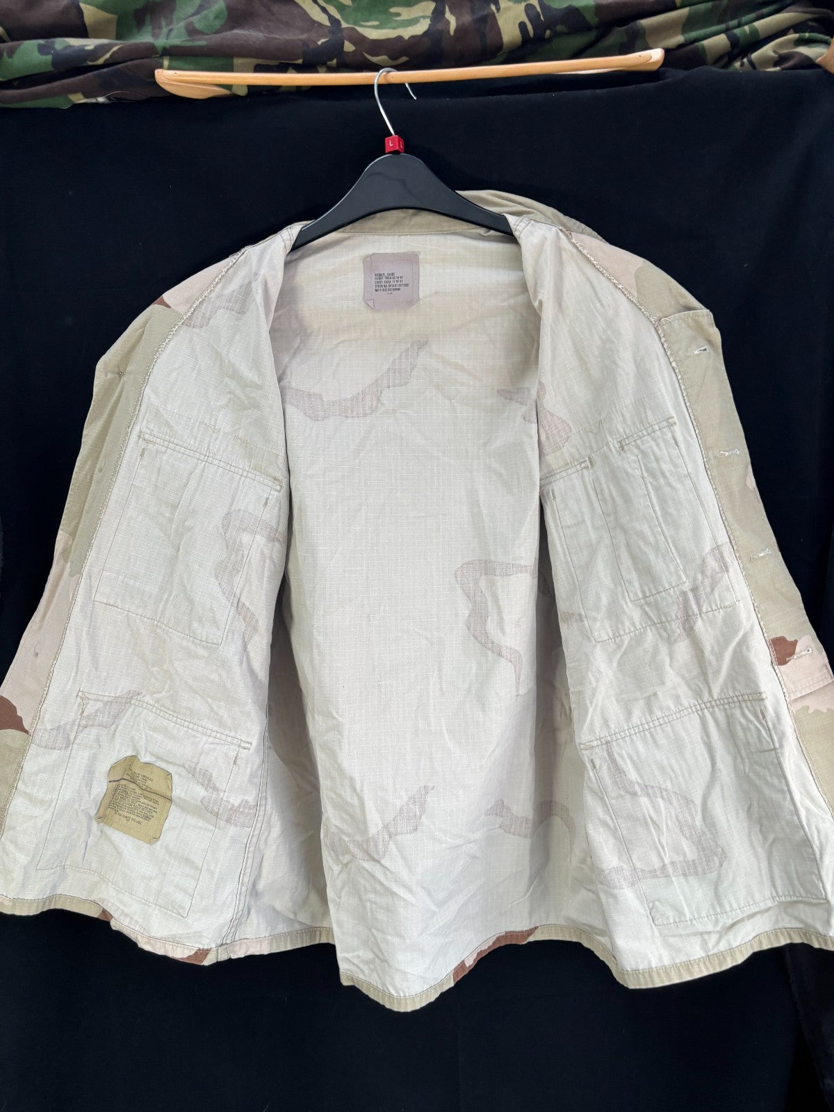 Gulf War US Army DCU Camouflaged Combat Field Coat/Jacket - Medium/Short - The Militaria Shop