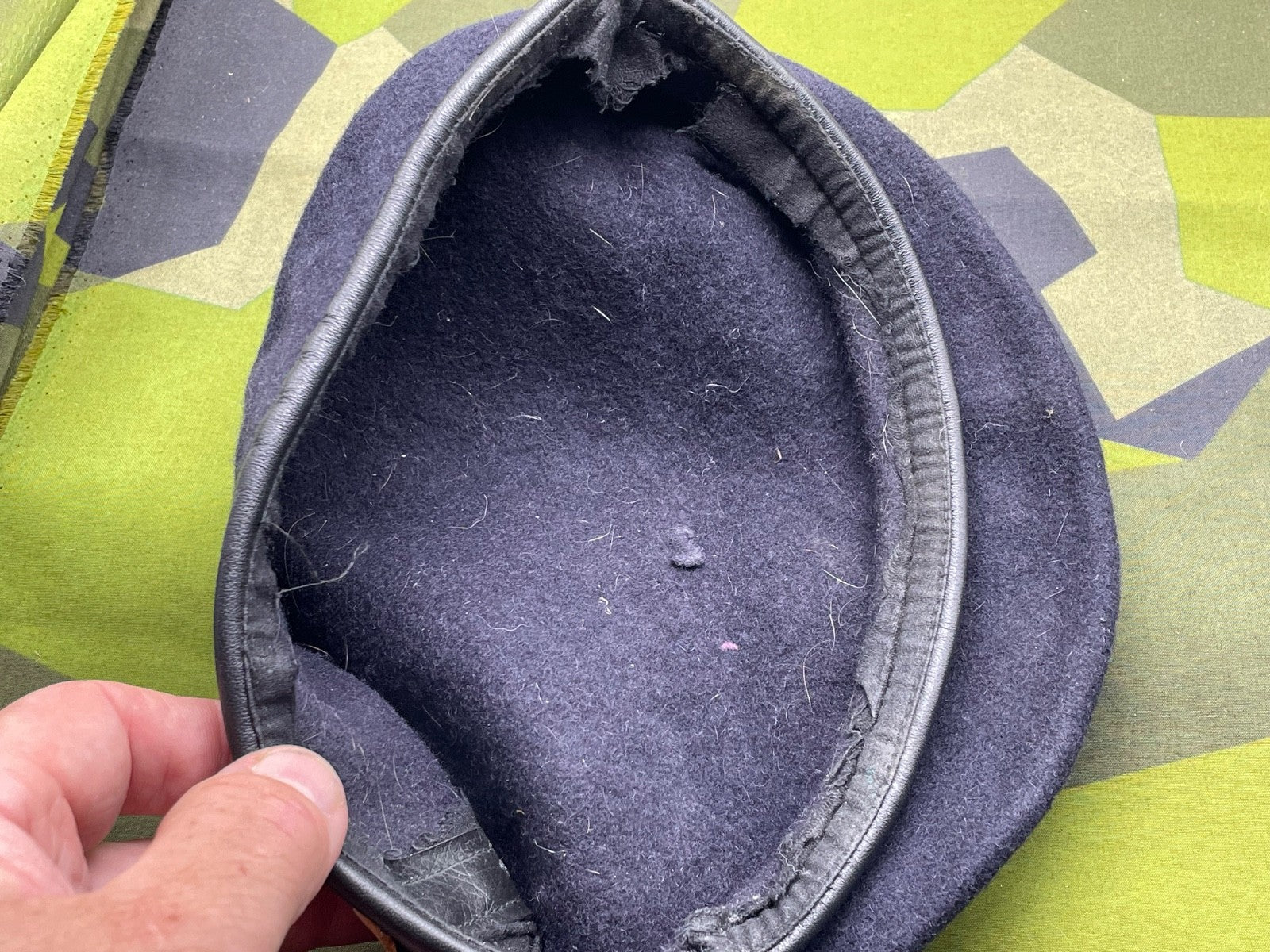 Original British Army Logistics Corps Beret with Badge - The Militaria Shop