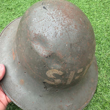 Charger l&#39;image dans la galerie, Original WW2 British Home Front Civillian Zuckerman Helmet - SFP - 1941 Dated
