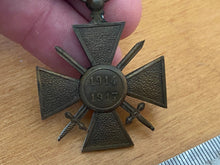 Load image into Gallery viewer, Original WW1 French Croix de Guerre - 1914-17 Dated
