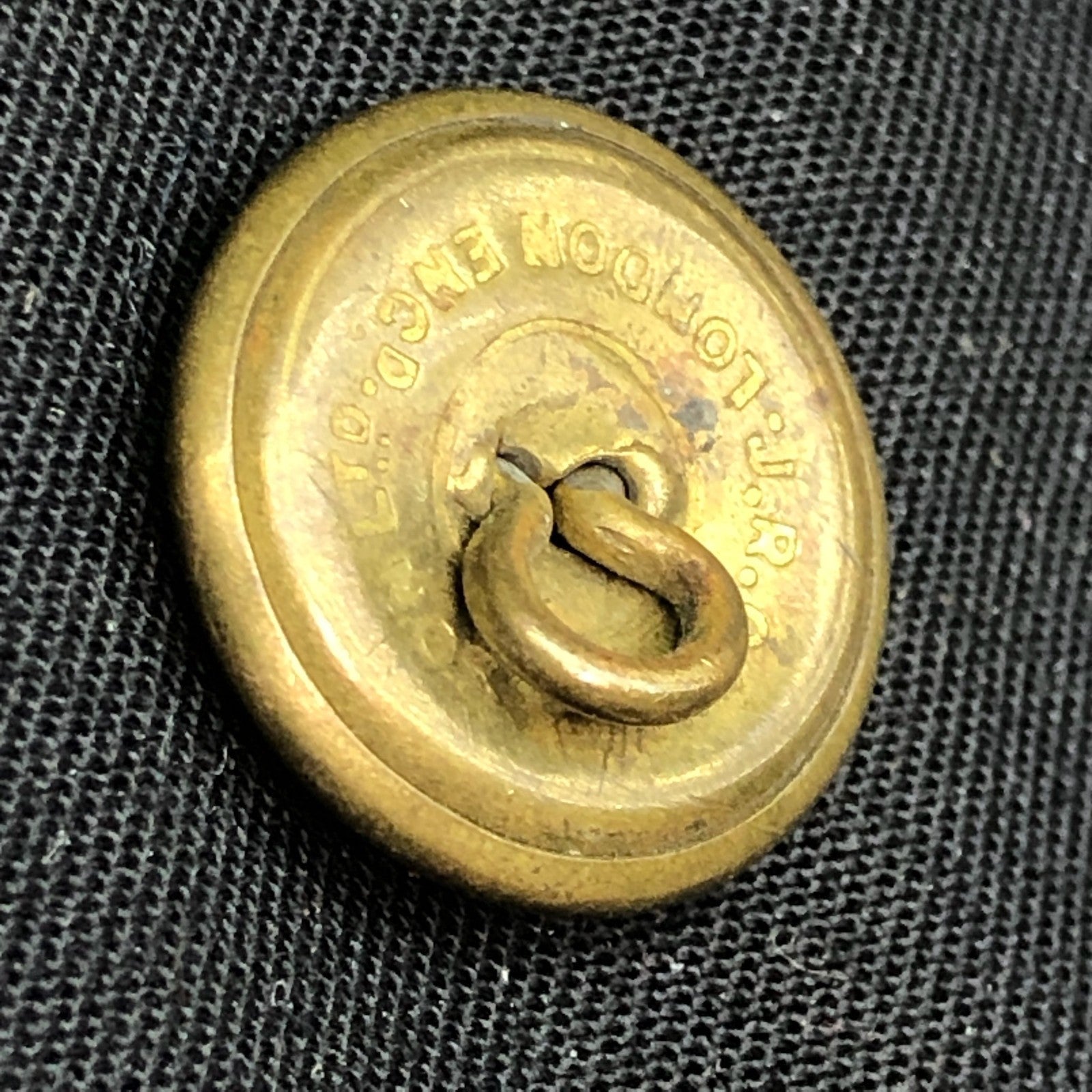 Original WW1 British Army Royal Irish Fusiliers Regiment Button - The Militaria Shop