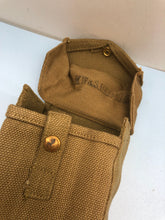 Load image into Gallery viewer, Original WW2 British Army 37 Pattern Bren / Utility Pouch - Auxilliary Pouch
