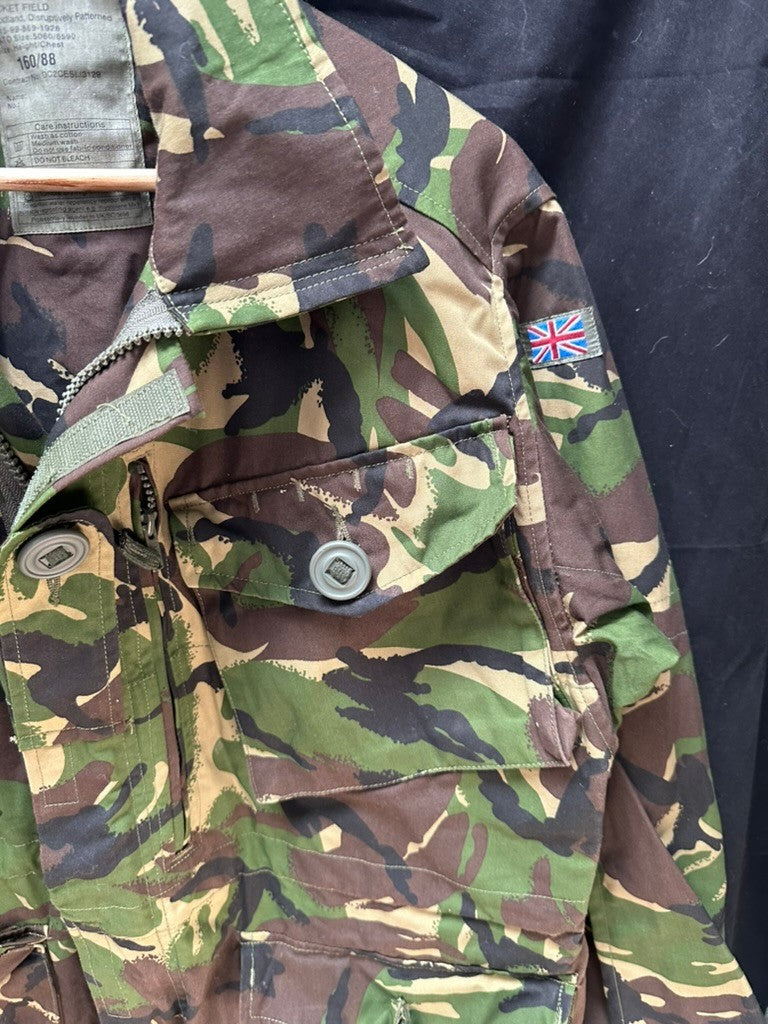 Genuine British Army DPM Camouflaged Combat Field Jacket - Size 160/88 - The Militaria Shop