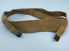 Load image into Gallery viewer, Original WW2 British Army Tan Webbing Shoulder Strap 37 Pattern
