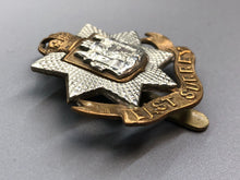 Load image into Gallery viewer, Original WW2 British Army East Surrey Regiment Cap Badge
