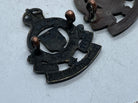 Original Pair of Royal Army Ordnance Corps Bronze Collar Badges - The Militaria Shop