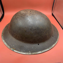 Charger l&#39;image dans la galerie, Original WW2 Mk2 British Army Brodie Combat Helmet
