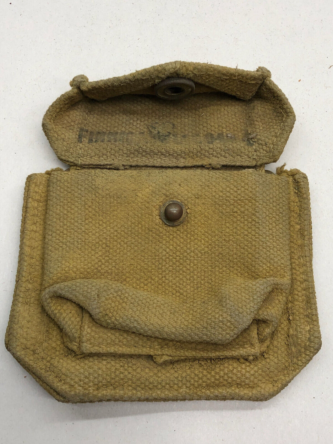 Original WW2 British Army 37 Pattern Officers Pistol Ammo Case