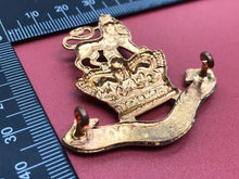 Load image into Gallery viewer, British Army Cap Badge - Victorian Crown The Royal Dragoons Reproduction
