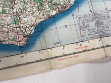 Load image into Gallery viewer, Original WW2 British Army / RAF Map - South East England &amp; London
