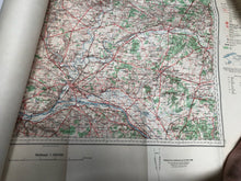 Load image into Gallery viewer, Original WW2 German Army Map of France - Angers
