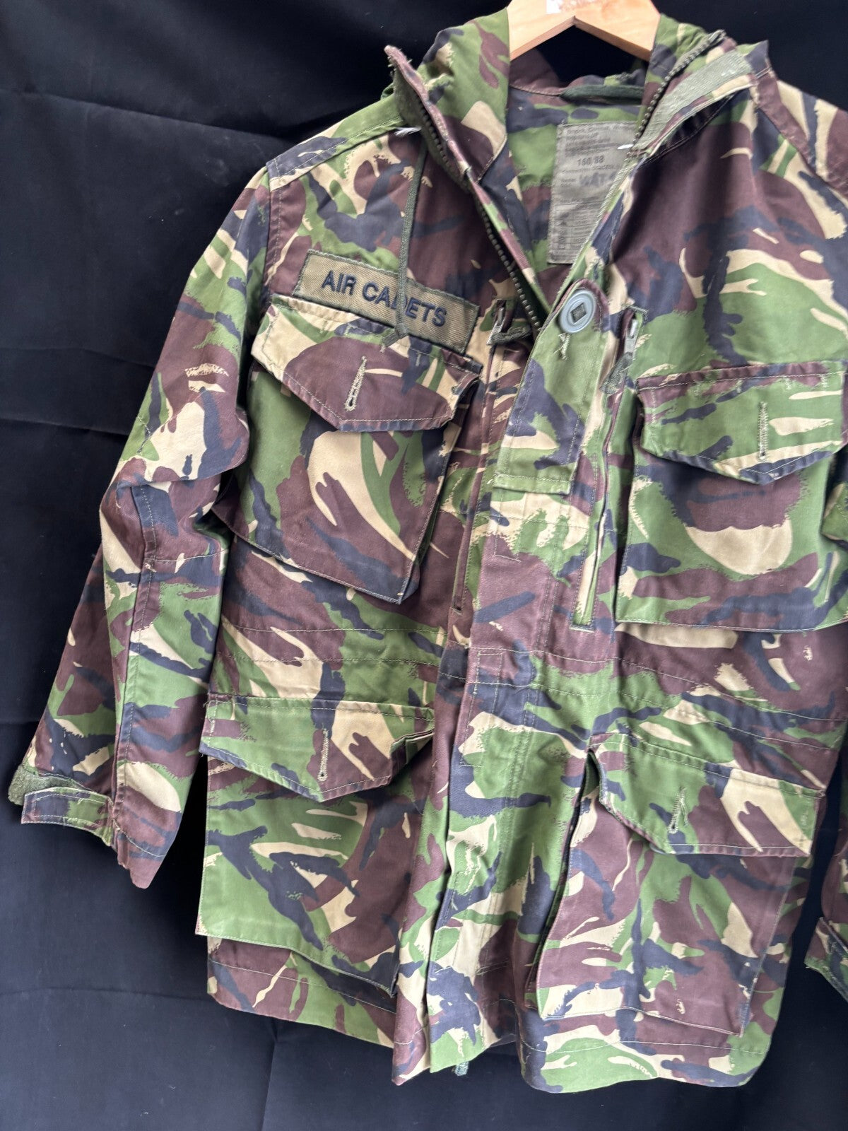 British Army DPM Camouflaged jacket Smock Windproof -Size 160/88 - The Militaria Shop