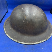 Load image into Gallery viewer, Original British Army Mk2 Combat Helmet - Untouched WW2 Example
