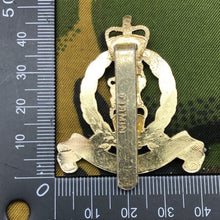 Load image into Gallery viewer, Original British Staybrite Army Cap Badge - Adjutant General&#39;s Corps - The Militaria Shop
