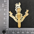 Genuine WW2 British Army Brass Cap Badge - Loyal Regiment (North Lancashire) - The Militaria Shop
