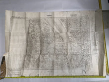 Charger l&#39;image dans la galerie, Original WW2 German Army Map of Lesparre, France
