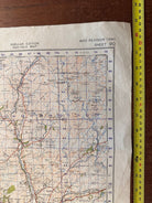 Original WW2 British Army GSGS Map of Scotland - Stranraer - The Militaria Shop