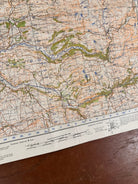 Original WW2 British Army GSGS OS Map of England & Wales - Barmouth Aberystwyth - The Militaria Shop