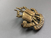 Load image into Gallery viewer, Genuine WW2 British Army Education Corps Cap Badge
