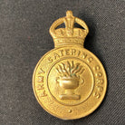 Original British Army WW1 / WW2 Army Catering Corps Cap / Collar Badge - The Militaria Shop