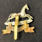 Genuine WW2 British Army Brass Cap Badge - West Yorkshire Regiment - The Militaria Shop
