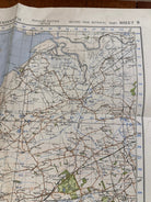 Original WW2 British Army GSGS OS Map of England - Workington & Cockermouth - The Militaria Shop