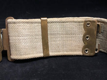 Load image into Gallery viewer, Original WW2 British Army 37 Pattern Combat Belt - 40&quot; Waist
