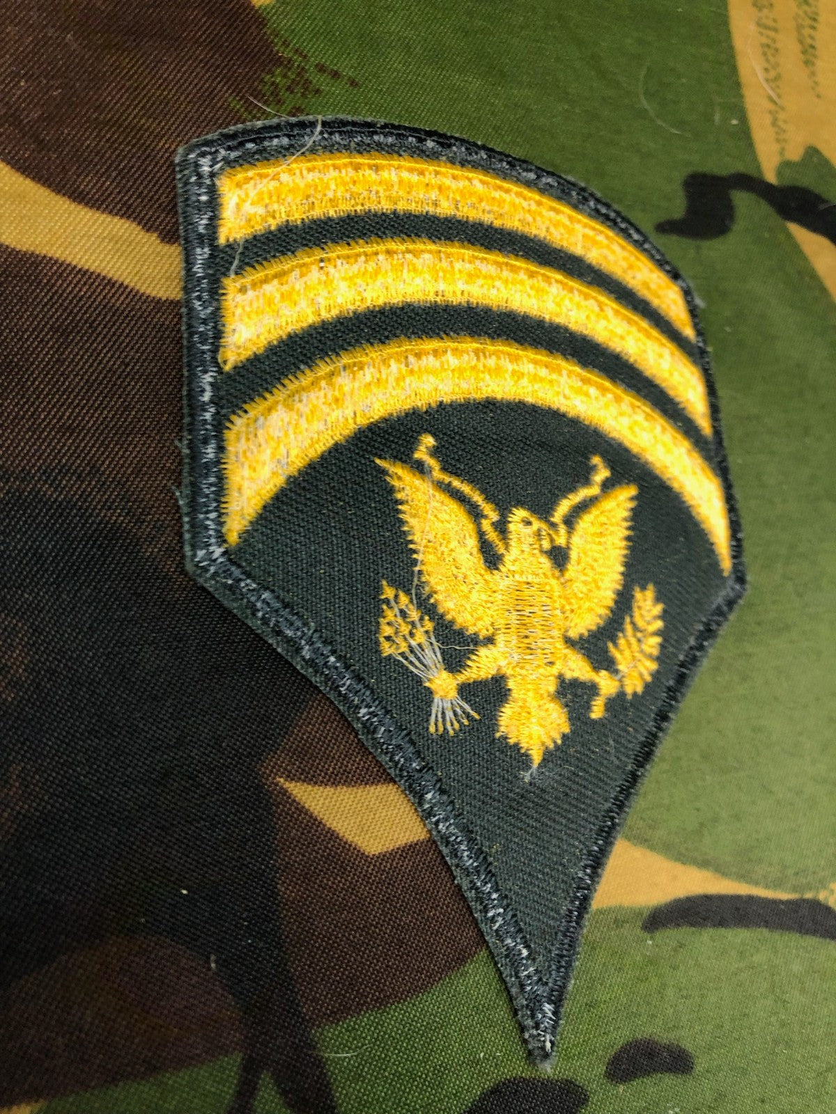 Original US Specialist E-7 Rank Patch Badge - The Militaria Shop