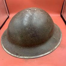 Charger l&#39;image dans la galerie, WW2 British Army Mk2 Brodie Combat Helmet - Uncleaned Untouched Original
