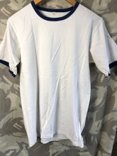 Load image into Gallery viewer, Genuine British Royal Navy White Fatigue Shirt - 36&quot; Chest
