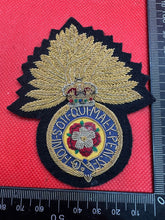 Load image into Gallery viewer, British Army Bullion Embroidered Blazer Badge - Royal Fusiliers (City of London)
