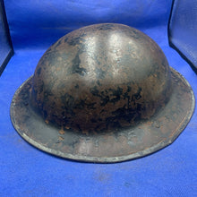 Load image into Gallery viewer, Original British Army WW2 Mk1* Combat Helmet
