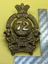 Load image into Gallery viewer, Original British Army Duke of Albany&#39;s Own - 72nd of Foot Glengarry Badge
