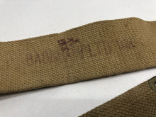 Charger l&#39;image dans la galerie, Original WW2 British Army L Strap 37 Pattern Set - Wartime Dated - Old Stock
