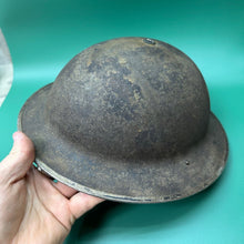 Charger l&#39;image dans la galerie, Original WW2 British Civil Defence Home Front Wardens Mk2 Helmet
